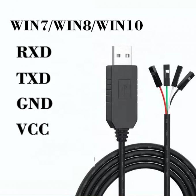 FTDI Chipset FT 232 5V 3.3V USB à 4 PIN Dupont Uart TTL câble de convertisseur série pour Raspberry Pi 0