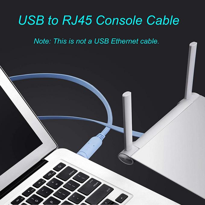 FTDI Plug and Play WIN10 câble de console USB à RJ45 pour le commutateur de routeur Cisco 9