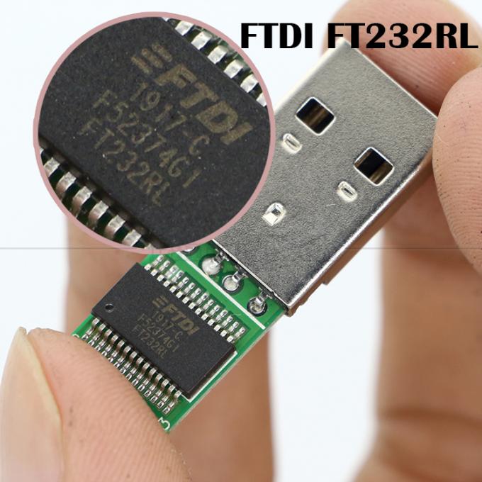 Cable série hautement compatible WIN7 10 FTDI FT232 5V 3.3V USB à Uart TTL pour Raspberry Pi 2