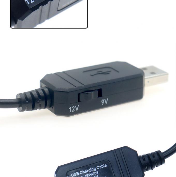 USB de haute qualité 5v à 9v 12v Cable de renforcement du câble de courant continu pour le routeur 2