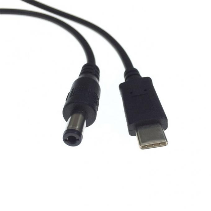 Charge rapide 20V 3A 65W USB de type C à 5,5 mm X 2,1 mm câble de charge PD à courant continu pour ordinateur portable 3