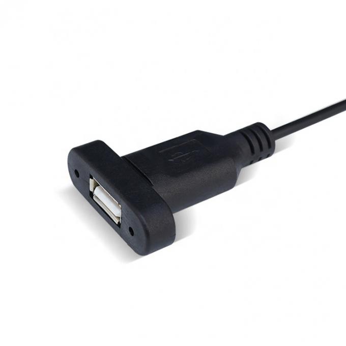 Montage de panneau personnalisé USB Un câble de fin ouverte en conserve pour fil nu féminin 2