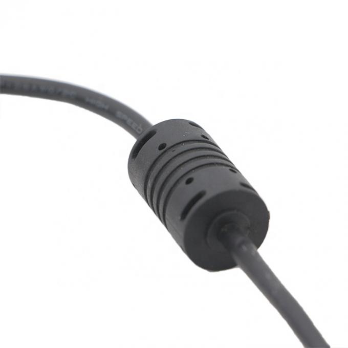 1.5m USB A à Mini B 5PIN USB 2.0 câble OTG de charge de données avec ferrite 3