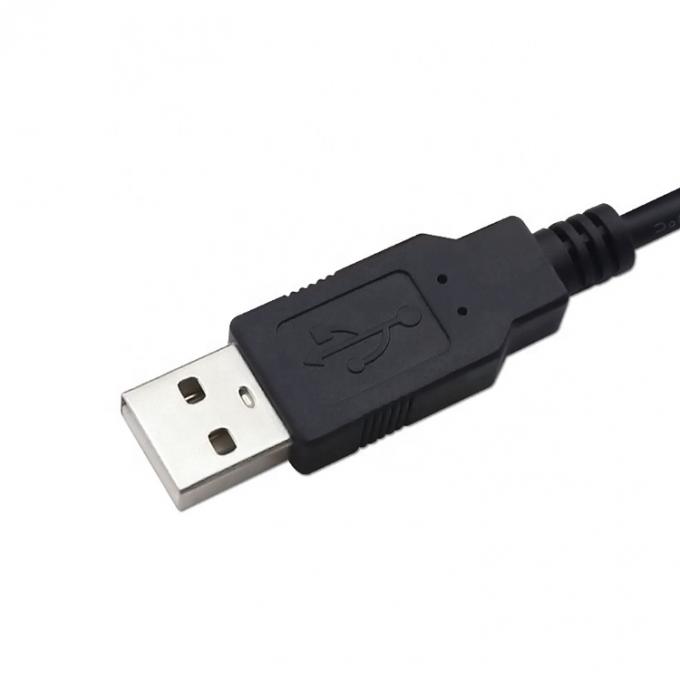 OEM personnalisé 2m 1 mâle à 2 femelles Y câble USB pour la recharge 4