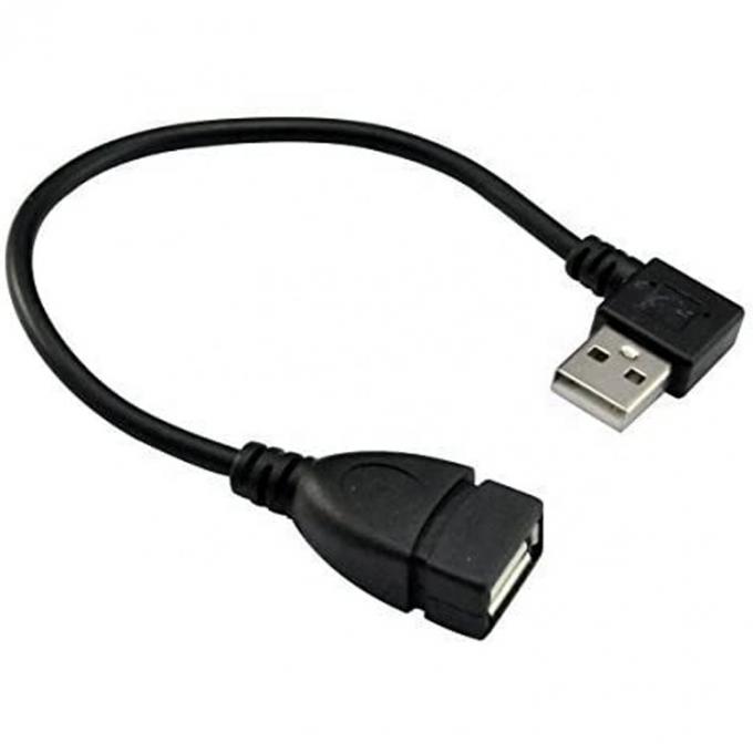 0.3M 1M 2M 3M 90 degrés angle droit gauche mâle à femelle câble d'extension USB 2.0 de type A 0