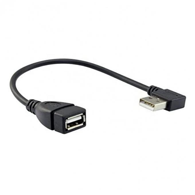 0.3M 1M 2M 3M 90 degrés angle droit gauche mâle à femelle câble d'extension USB 2.0 de type A 3