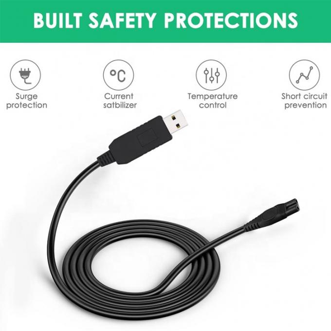 Remplacement de haute qualité 15V 8V 4.3V câble de charge USB pour Philips pour le rasoir Philip 4