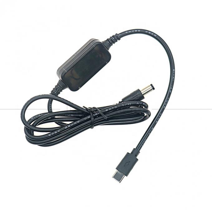 9v 12v 15v 20v PD USB de type C à DC 5.5x2.1mm câble de chargeur pour haut-parleur Wifi routeur 0