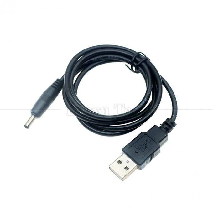 1 mètre USB mâle à courant continu Jack à baril 3,5 mm 1,35 mm câble de charge pour haut-parleur de routeur 2