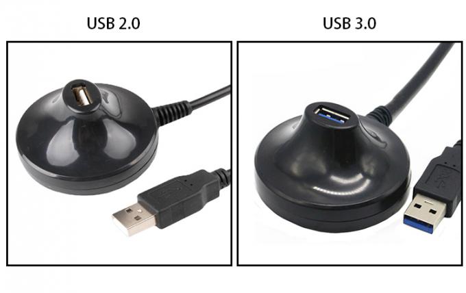 Téléphone de bureau de type homme à femme Chargement de données de la station de dock USB 2.0 3.0 câble d'extension avec base 0