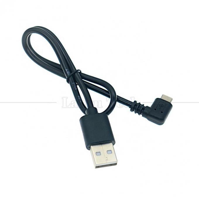 90 degrés à angle droit USB à micro B câble de charge de données pour téléphone tablette caméra numérique GPS 3