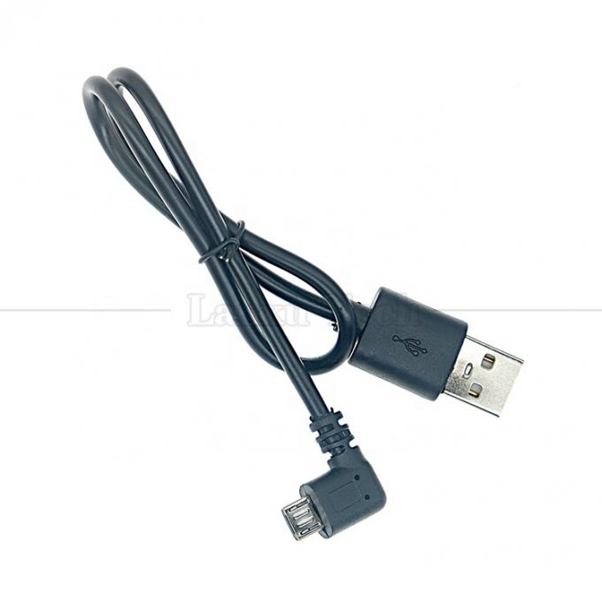 1M 2M 3M 1A 2A 3A Chargement de données 90 degrés angle droit câble de micro-extension USB pour téléphone et tablette 5