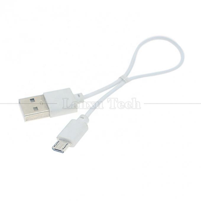 Coupe de charge courte de 0,3 M 0,5 M 1 M câble de chargeur micro USB pour jouet tablette Power Bank 4
