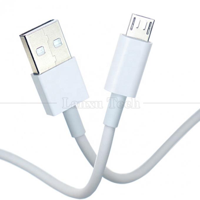 Chargement de données de haute compatibilité V8 Micro B à câble USB A mâle pour la banque d'alimentation de téléphone Android 1