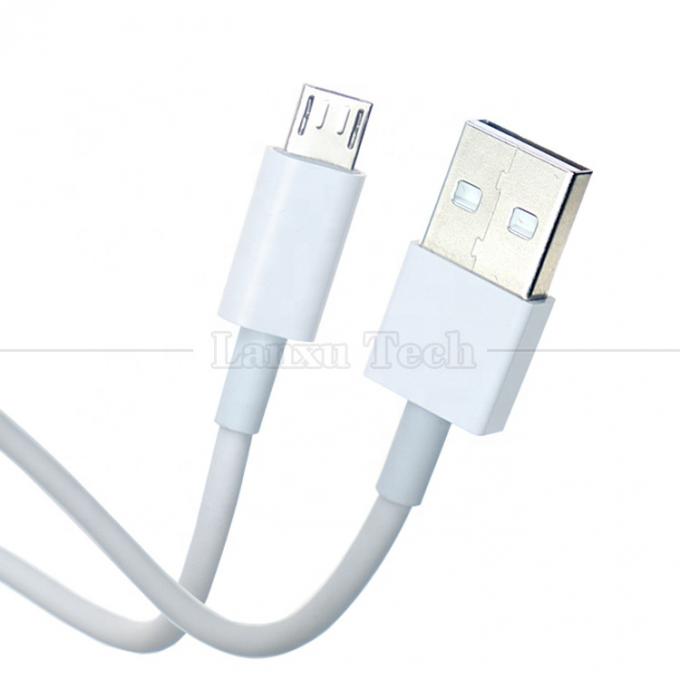 Chargement de données de haute compatibilité V8 Micro B à câble USB A mâle pour la banque d'alimentation de téléphone Android 3