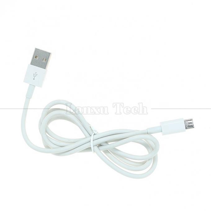 Chargement de données de haute compatibilité V8 Micro B à câble USB A mâle pour la banque d'alimentation de téléphone Android 4