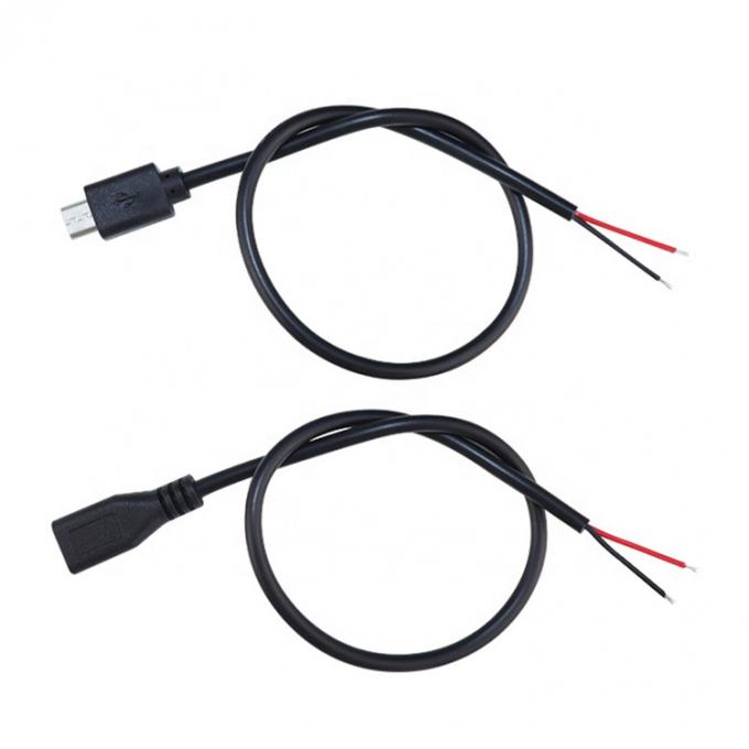 Courant lourd 20AWG 5A fils nus réparation ouverte Micro câble USB pour capteur Raspberry Pi 6