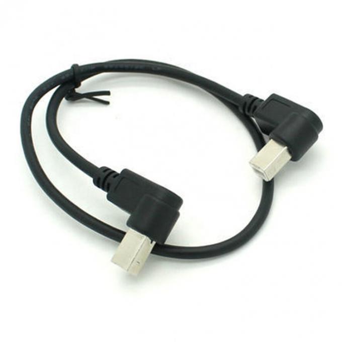 Personnalisation 90 degrés angle droit mâle à mâle câble USB B 1