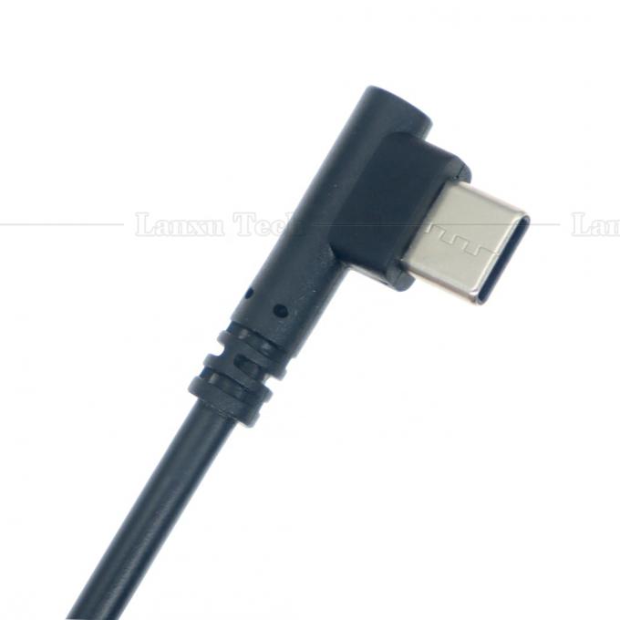 Chargeur de données de haute qualité 1M 2M 3M 5M 90 degrés USB A à type C câble d'angle pour appareil photo de téléphone et tablette 4