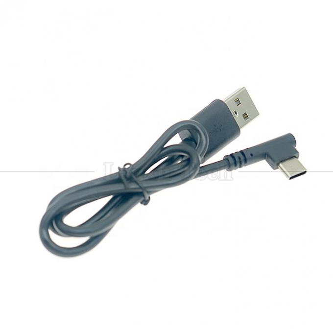 Chargeur de données de haute qualité 1M 2M 3M 5M 90 degrés USB A à type C câble d'angle pour appareil photo de téléphone et tablette 5