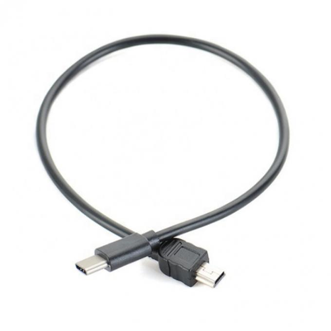 Chargement de données USB de type C à Mini B 5 broches câble USB OTG pour appareil photo 2