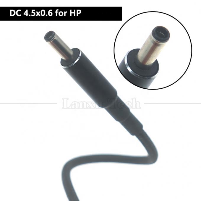 Cable de charge en nylon tressé 100W 20V 5A PD de type C à DC 4.5x3.0 7.4x0.6 Adaptateur pour ordinateur portable HP Dell Lenovo Asus Acer Samsung 2