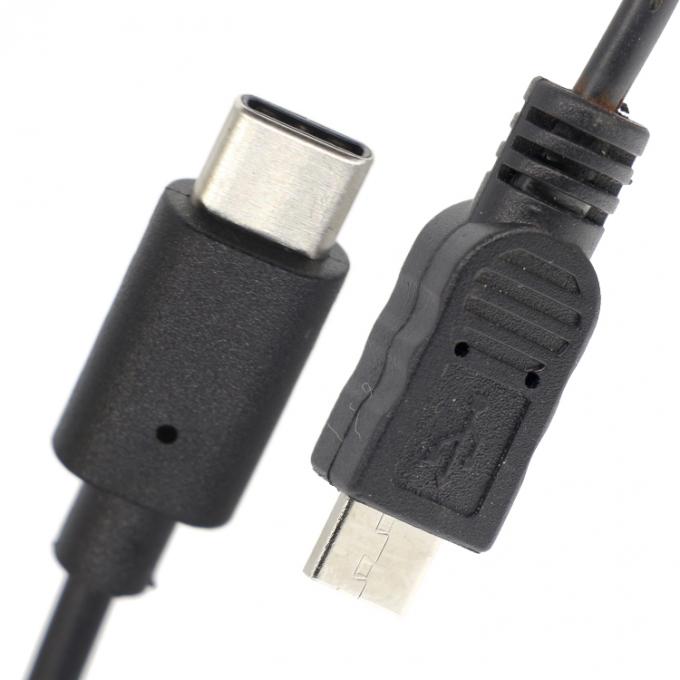 1M 2M 3M câble de données USB de type C à micro A B 5 PIN 1