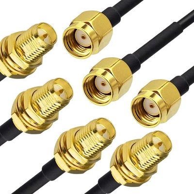 Connecteurs d'adaptateur RF coaxiaux