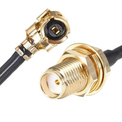 UFL à SMA M.2 NGFF IPX IPEX MHF4 à RP SMA Femme câble d'extension d'antenne WiFi RF à queue de cochon