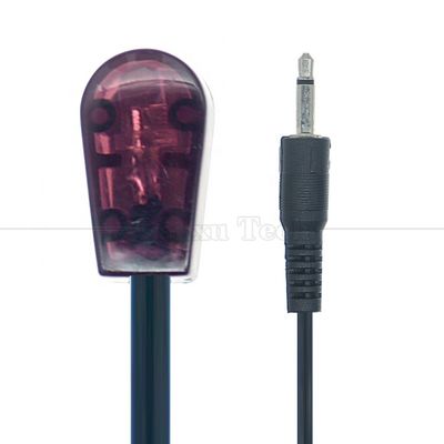 acheter 3.5mm Jack audio 2 pôles Capteur IR Télécommande Mi Transmetteur infrarouge Récepteur câble d'extension pour vidéo stéréo online manufacture