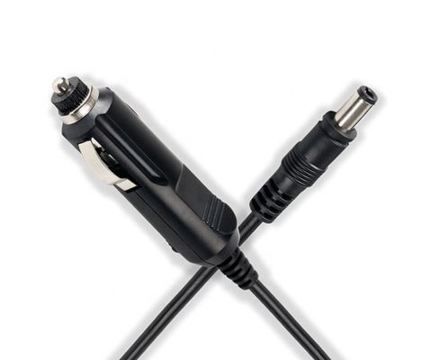 acheter 12V 3A 5.5x2.1mm allume-cigarettes mâle prise à câble de chargeur de voiture en courant continu online manufacture