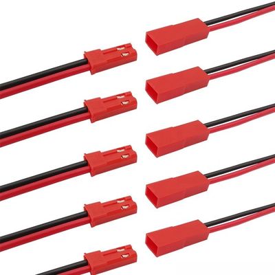 acheter 22AWG mâle femelle JST SYP 2 PIN connecteur câble de fil pour lampe à LED bande de jouets RC hélicoptère online manufacture