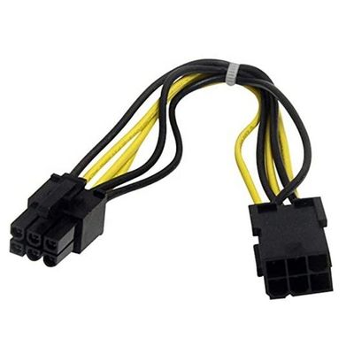 acheter PCI-E 6 broches à 6 broches GPU ATX vidéo à carte graphique PCIE câble d'alimentation PCI Express online manufacture