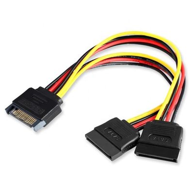 acheter Données de sexe masculin à féminin Sata 15 broches de câble pour ordinateur HDD SSD online manufacture