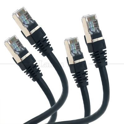 acheter OEM 1M 3M 5M UTP FTP STP SFTP Shield Cat5 Cat5e Cat6 Ca6a Cat7 RJ45 Communication câble de patch Ethernet réseau UV Lan online manufacture