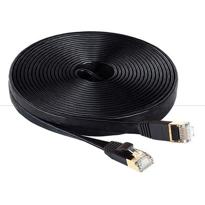 acheter 1M 3M 5M 10M UTP FTP Shield Cat5 Cat5e Cat6 Ca6a Cat7 RJ45 câble à patch Ethernet plat online manufacture