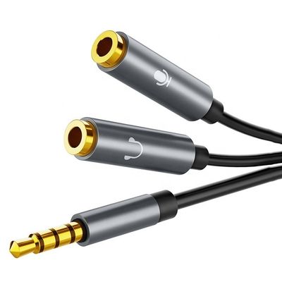 acheter Splitter 3,5 mm Jack 1 homme à 2 femmes Adaptateur de casque auxiliaire online manufacture