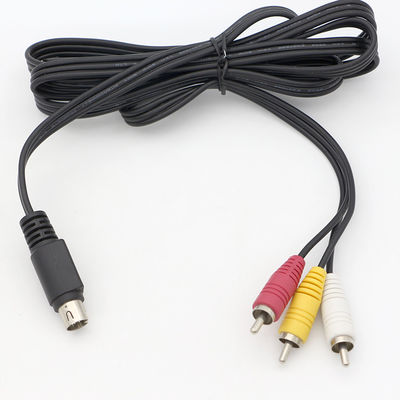 acheter OEM 9 Pin Mini Din à RCA S câble audio vidéo pour les écrans de télévision récepteur audio vidéo online manufacture