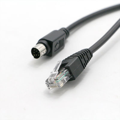acheter Personnalisé 1m 2m 3m Homme à Homme Femme RJ45 à 6 8 PIN Mini Din Cable online manufacture
