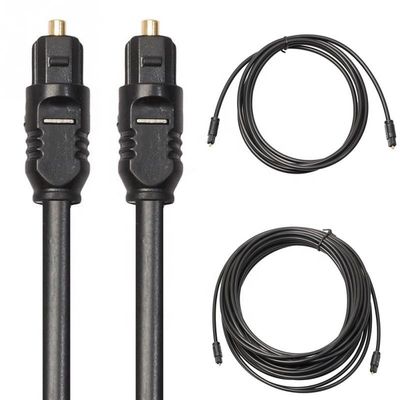 acheter Cable audio numérique optique en fibre optique mince Toslink Spdif or de haute qualité online manufacture