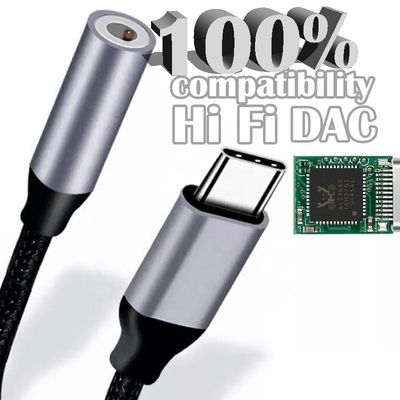 acheter Hifi DAC USB de type C à 3,5 mm prise casque Adaptateur audio pour Samsung Huawei Oneplus Meizu Google Oneplus online manufacture