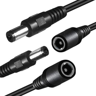 acheter CUSTOM 1m d'homme à femme d'homme à homme 2.1x5.5 mm câble d'alimentation en courant continu online manufacture