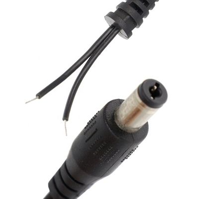 acheter Jack de canon d'entrée en courant continu 2,1x5,5 mm mâle femelle à ouvrir câble d'alimentation en courant continu online manufacture