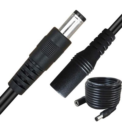 acheter 1M 2M 3M de sexe masculin à féminin 5.5X2.1mm Jack à courant continu câble de chargeur d'extension pour caméra de surveillance online manufacture