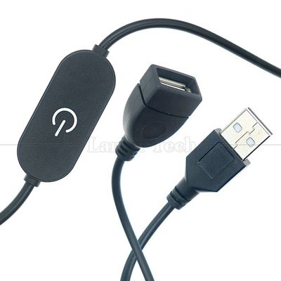 acheter Contrôleur tactile 5v sans pas vers le haut vers le bas Dimmer 1m Homme à Femme USB allumé et éteint Cable de commutateur pour lampe à bande LED online manufacture