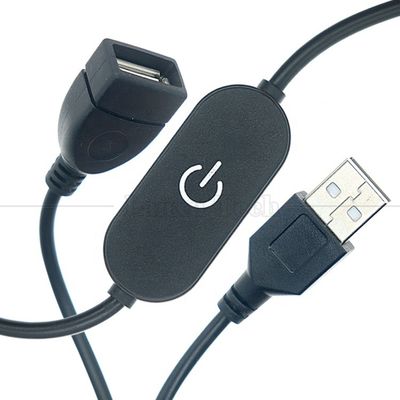 acheter 5V mâle à femelle commutateur tactile USB allume et éteint Dimmer contrôleur câble sans pas Lamp Light Board Bar LED Dimmer online manufacture