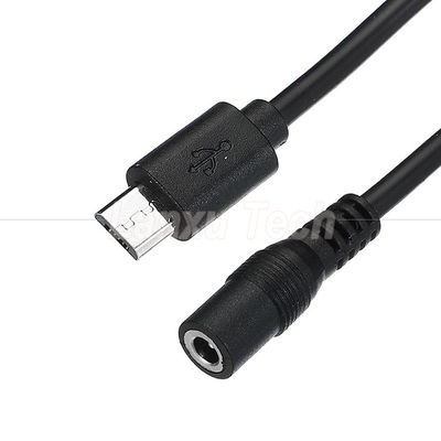 acheter Micro USB mâle à courant continu 3,5x1,35 mm femelle Jack câble d'extension de puissance pour les ventilateurs LED bandes online manufacture
