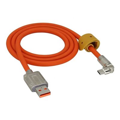 acheter Chargement rapide à 180 degrés à rotation 120w 6A Silicone Micro USB Type C câble pour téléphone portable Android online manufacture