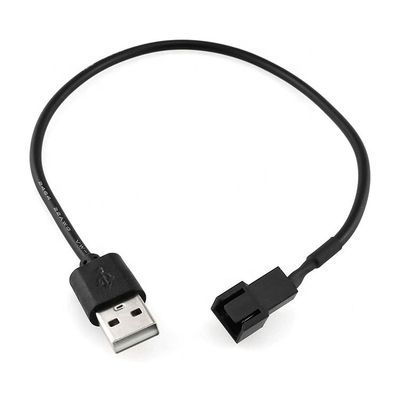 acheter USB à 3 broches 4 broches Molex Femme PWM 5V boîtier rafraîchisseur d'ordinateur refroidissement ventilateur alimentation adaptateur câble de connecteur online manufacture