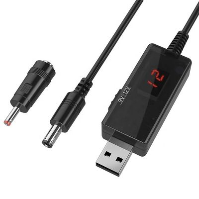 acheter Affichage à LED Multi Compatible Voltage Configuration Booster 5V à 9V 12V câble de chargeur USB à courant continu online manufacture